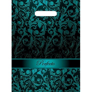 Мешок ПВД (выр.ручка) 370*300 (90мкр) Перфекто Ультрамарин
